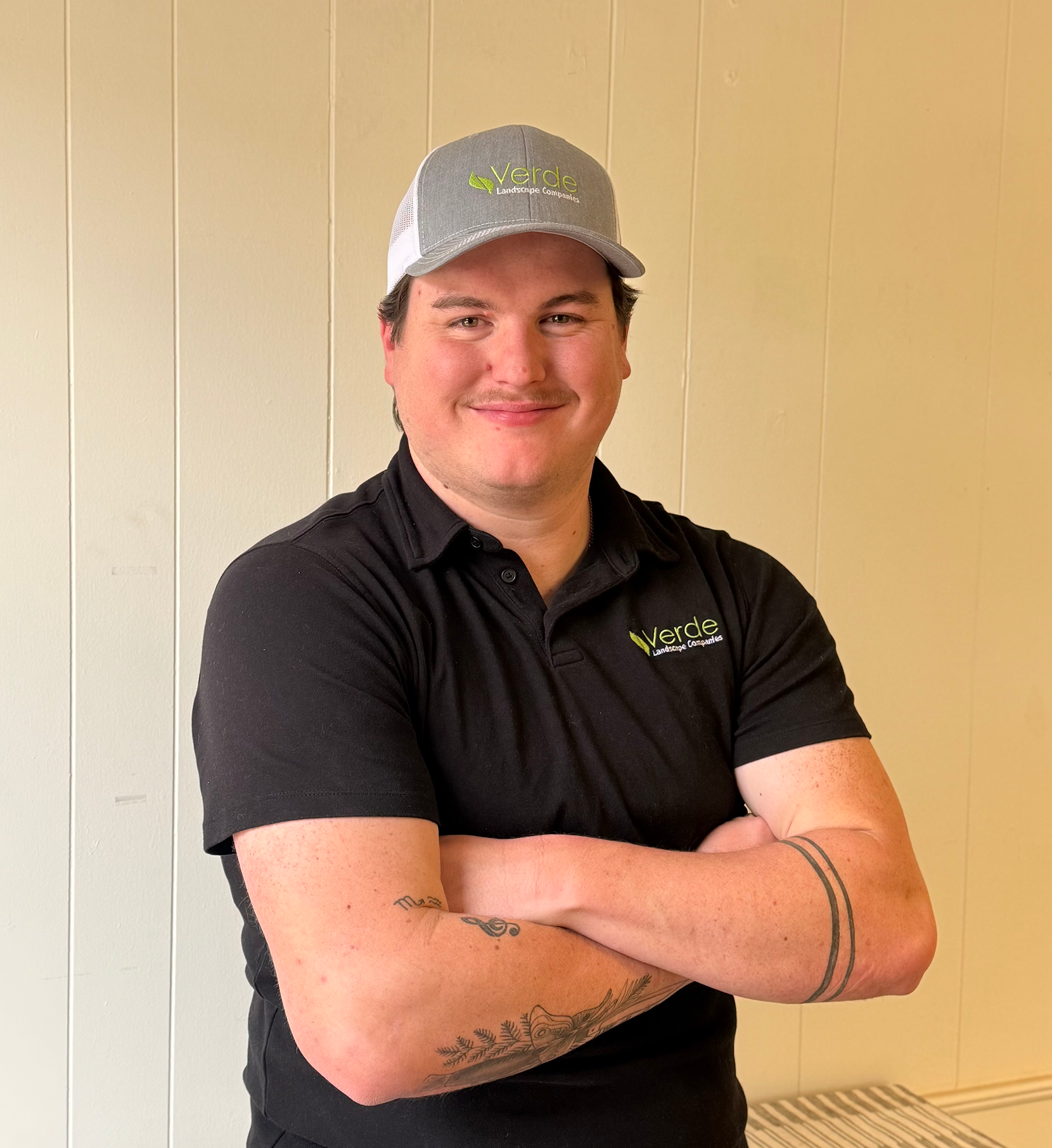 Professional headshot of Shawn, Verde Landscape's Industrial Account Manager, displaying a friendly and confident demeanor in business attire